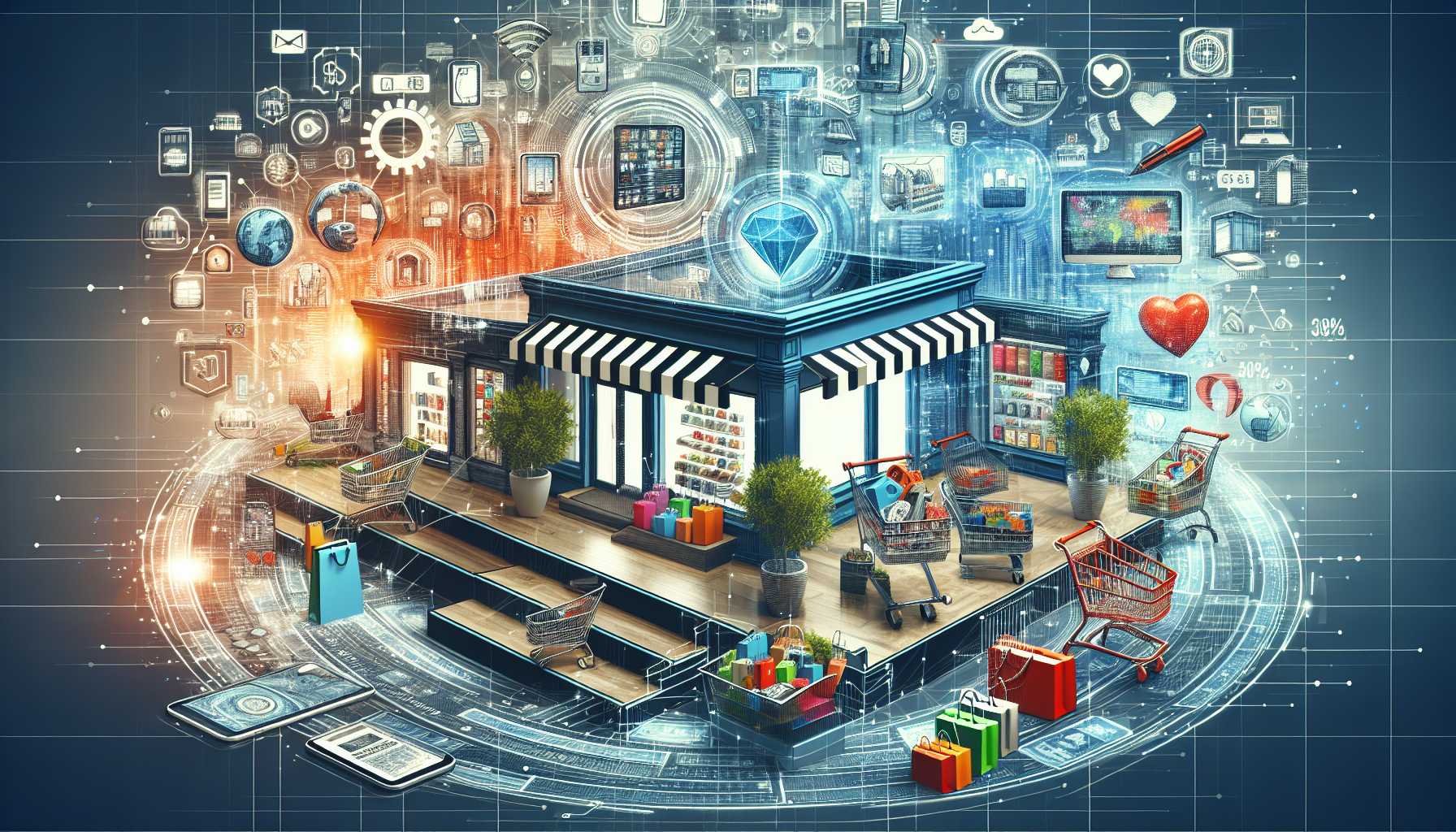 איך בניית חנות וירטואלית משנה את פני הקמעונאות