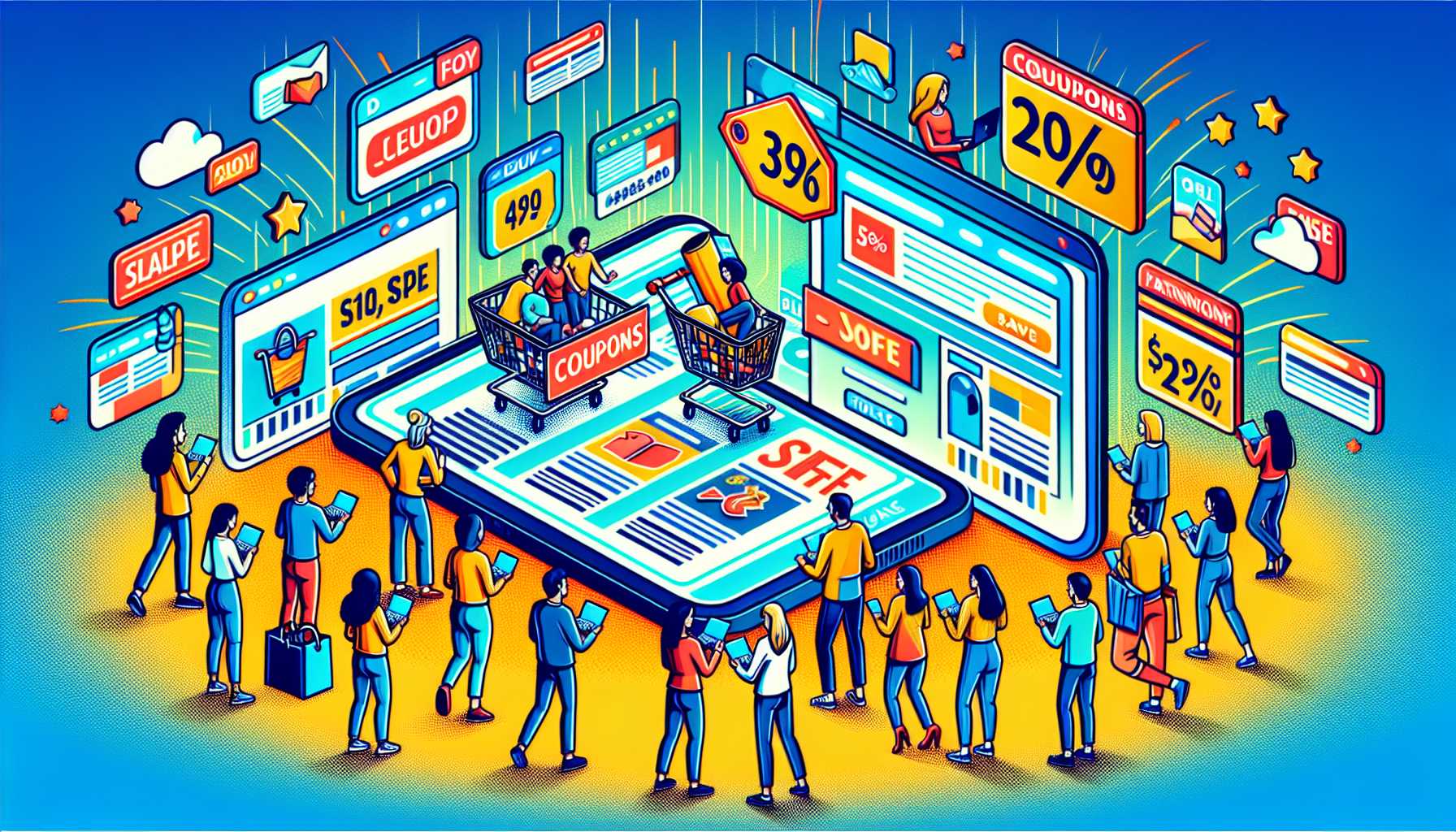 הפופולריות של אתרי קופונים 